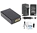 EN-EL20 High-Capacity Replacement Battery with Rapid Travel Charger for Nikon 1 J1, 1 J2, 1 J3, 1 S1 Digital Cameras - UltraPro BONUS INCLUDED: Camera Cleaning Kit, Camera Screen Protector, Mini Travel Tripod
