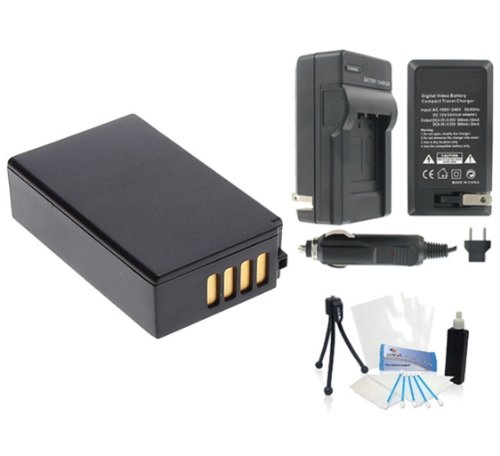 EN-EL20 / EN-EL20a High-Capacity Replacement Battery with Rapid Travel Charger for Select Nikon Digital Cameras. UltraPro Bundle Includes: Deluxe Cleaning Kit, LCD Screen Protector, Mini Travel Tripod EN-EL20 / EN-EL20a High-Capacity Replacement Battery with Rapid Travel Charger for Select Nikon Digital Cameras. UltraPro Bundle Includes: Deluxe Cleaning Kit, LCD Screen Protector, Mini Travel Tripod
