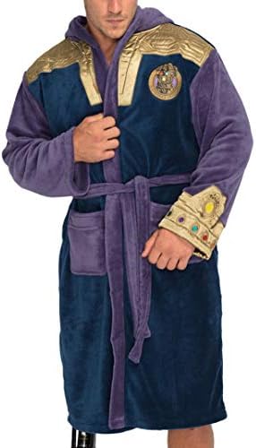 Thanos Infinity Gauntlet Marvel Dressing Gown Blue