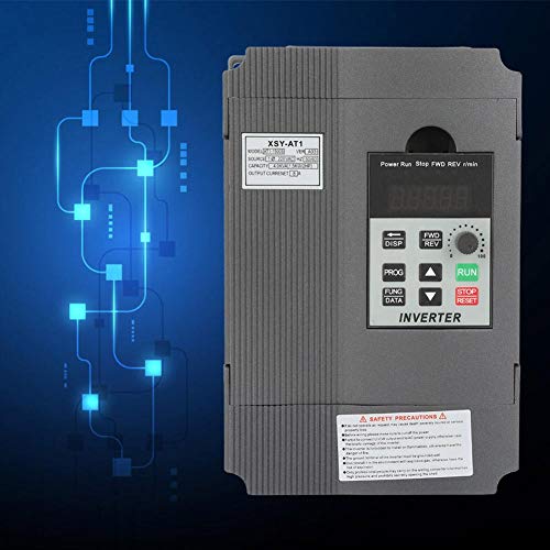 Variable Speed Drive,220V Single-Phase Variable Frequency Drive VFD Speed Controller for 3-Phase 1.5kW AC Motor - Thumbnail 5