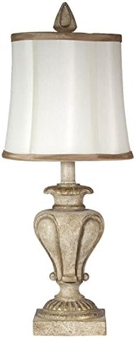 Stylecraft L28909 Poly/Metal Table Lamp, Saint Cloud