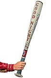 Halloween DC Suicide Squad Harley Quinn Inflatable Prop Bat, White Red, 23