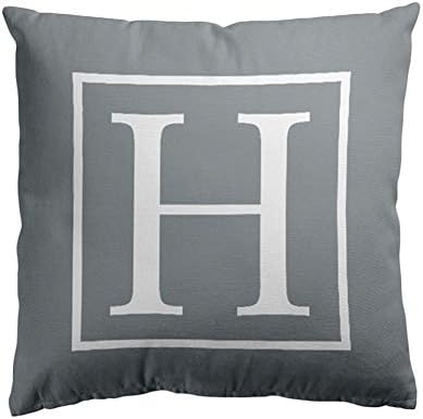 sal008ly7far 45x45cm English Letter Print Pillow Cover Case Cushion Home Sofa Bed Car Decor Holiday Decoration H