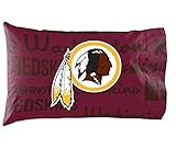The Northwest Company NFL Chicago Bears Anthem Pillowcase Set Anthem Pillowcase Set, Blue, One Size