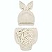 Easydeal Newborn Baby Boy Girl Handmade Rabbit Outfits Knitted Crochet Photography Props Bunny Hat Pompom Pants Set (0-2M)