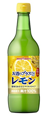 Plus lemon 540ml in Pokka Sapporo sake from Japan | eBay