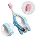 Baby Toothbrush, Tinabless Toothbrush Set for Infant,Toddlers and Kids, Soft Bristles BPA-Free Training Teether (3 Pack)