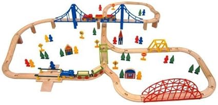 carousel train set 60 piece