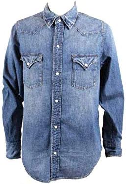 Amazon レッドカード デニムシャツ Hollywood Mid Used ダンガリーシャツ デニム オールシーズン Ash002 Md Mid Ind メンズ シャツ 通販