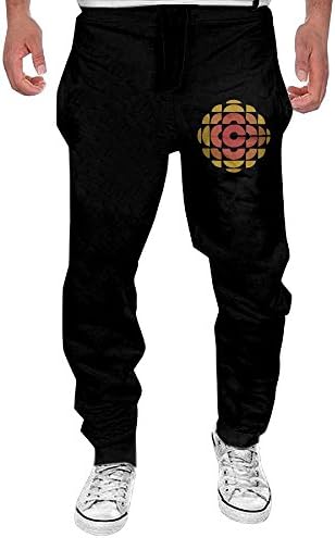 XDR Fashion Retro Baseballwinter Lounge Pants For Men Black L