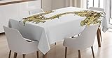 Ambesonne Dragon Tablecloth, Neo Traditional