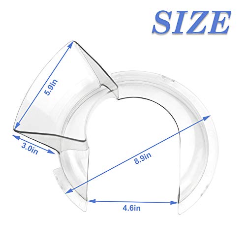 KN1PS(W10616906) Pouring Shield for Kitch.enaid 4.5 quart polished or