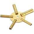 Brass Blessing Clock Winding Key - 5024