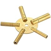 Brass Blessing Clock Winding Key - 5024