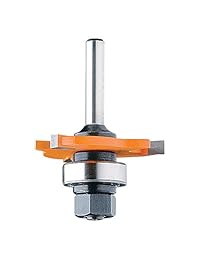 CMT 822.316.11 de una ranura 3-wing Cutter con rodamiento y Arbor (, 1 16 longitud de corte y 1 4-inch Vástago