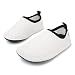 JIASUQI Baby and Kids Athletic Sneakers Barefoot Water Shoes for Beach Swim Pool,White Dot 6-12 Months primary