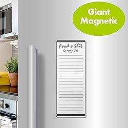 100 Pages Food&Shit Magnetic Back Funny Grocery