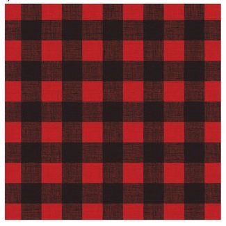 Buffalo Outdoor Plaid Red/Black - 12X12 Scrapbook Papers - 4 sheets
