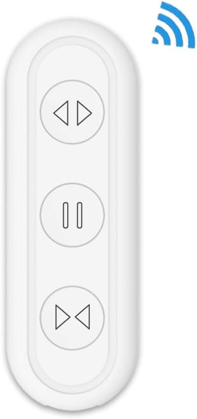 Smart WiFi Touch Curtain Switch Smart Life EU WiFi Roller Shutter Curtain Switch for Electric Motorized Blinds with Remote Control Google Home Aelxa Echo (Color : Remote only)