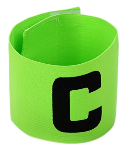 Ancefine Elastic Adult Youth Soccer Captain Armband,6-Pack (Mix Color)