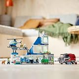 LEGO City Police Station 60316 with Helicopter Patrol Vehicle Bin Lorry Kit view 2