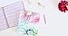 bloom daily planners Binder (+) 3 Ring Binder (+) 1 Inch Ring (+) 10