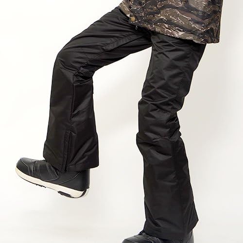 Amazon Co Jp Reverse Edge リバースエッジ スノーボード パンツ 脚長 スリムフィット 立体縫製 メンズ Lサイズ 7 ブラック B Pants L Epm1528 Bk 服 ファッション小物