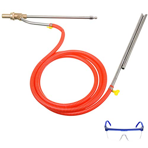 Tool Daily Pressure Washer Sandblasting Kit, Wet Sandblaster Attachment, 5000 PSI, 1/4 Inch Quick Disconnect, Orifice 2.5