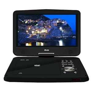 AVOX 10インチポータブルDVDプレーヤー ADP-1040CK ブラック