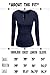 Ollie Arnes Women's Solid Long Sleeve Thermal Underwear Tops