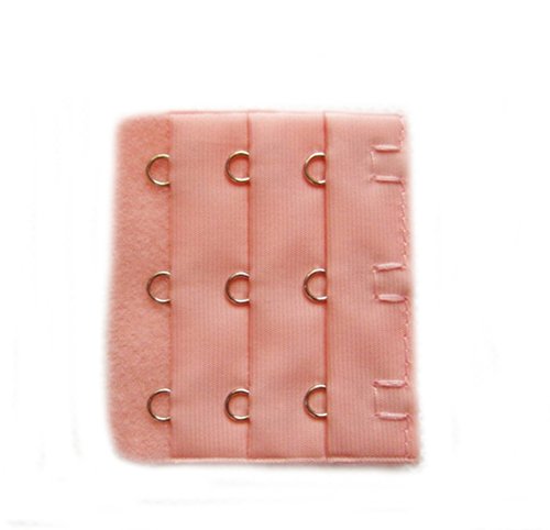 Ewandastore 16 Pcs Assorted Colors 3 Hooks 3 Rows Women Bra Extender Strap