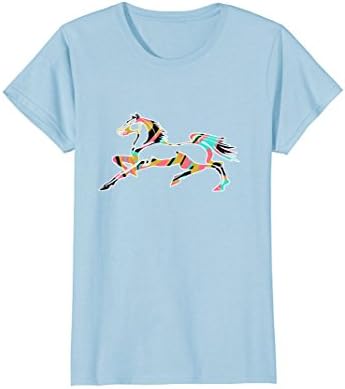 Womens Horse Whisperer Cute Equestrian Pet Pony Love T-Shirts Medium Baby Blue