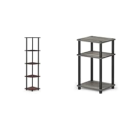 Furinno Turn-N-Tube 5 Tier Corner Display Rack