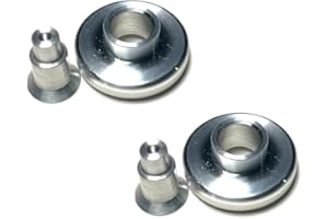 LRNJ Front OR Rear Window Regulator Mechanism Broken Roller Repair Rebuild FIX KIT Set of 2 Rollers Compatible with Land Rover Discovery 1 & Discovery 2 Models Part # URY1 X 2