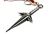 Dancingstars Naruto Minato Namikaze Teleporting Kunai Keychain (Black)