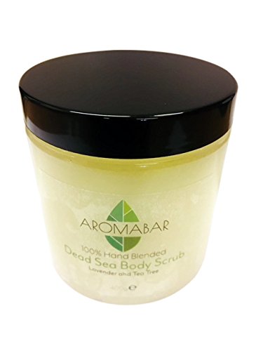 Lavender & Tea Tree Dead Sea Salt Hand & Body Scrub 400g