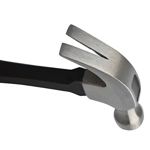 16oz Claw Hammer With Fiberglass Handle ,13.5Inch