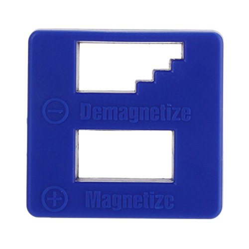 Merssavo Blue Demagnetizer Magnetizer Tool for Screwdrivers Screws Drills