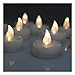 AGPtEK® 24 PCS LED Lights Battery-Operated flameless Candles Lights for Wedding Birthday Party - Warm White