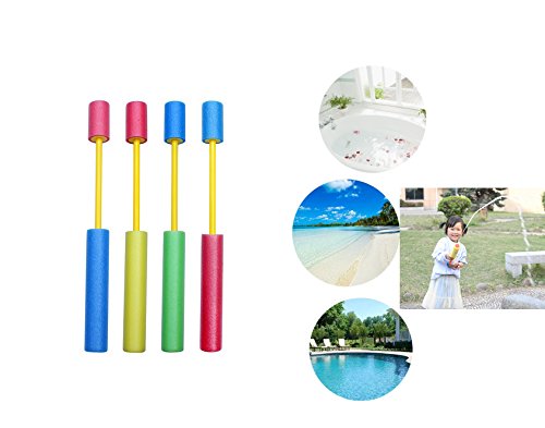 Tonyko Colorful Children's Water Gun Series Smoked Pull Type EVA Foam Drawn Water Gun (1pcs(15.5cm))