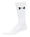 Under Armour Adult Elevated Performance Crew Socks, 3-Pairs, White, Medium