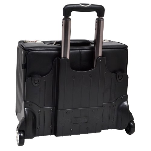 McKleinUSA SHERIDAN 84665 Black 17 Detachable-Wheeled Catalog Case