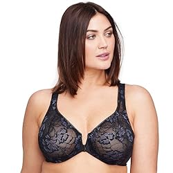 Glamorise Full Figure Plus Size Lacey T-Back