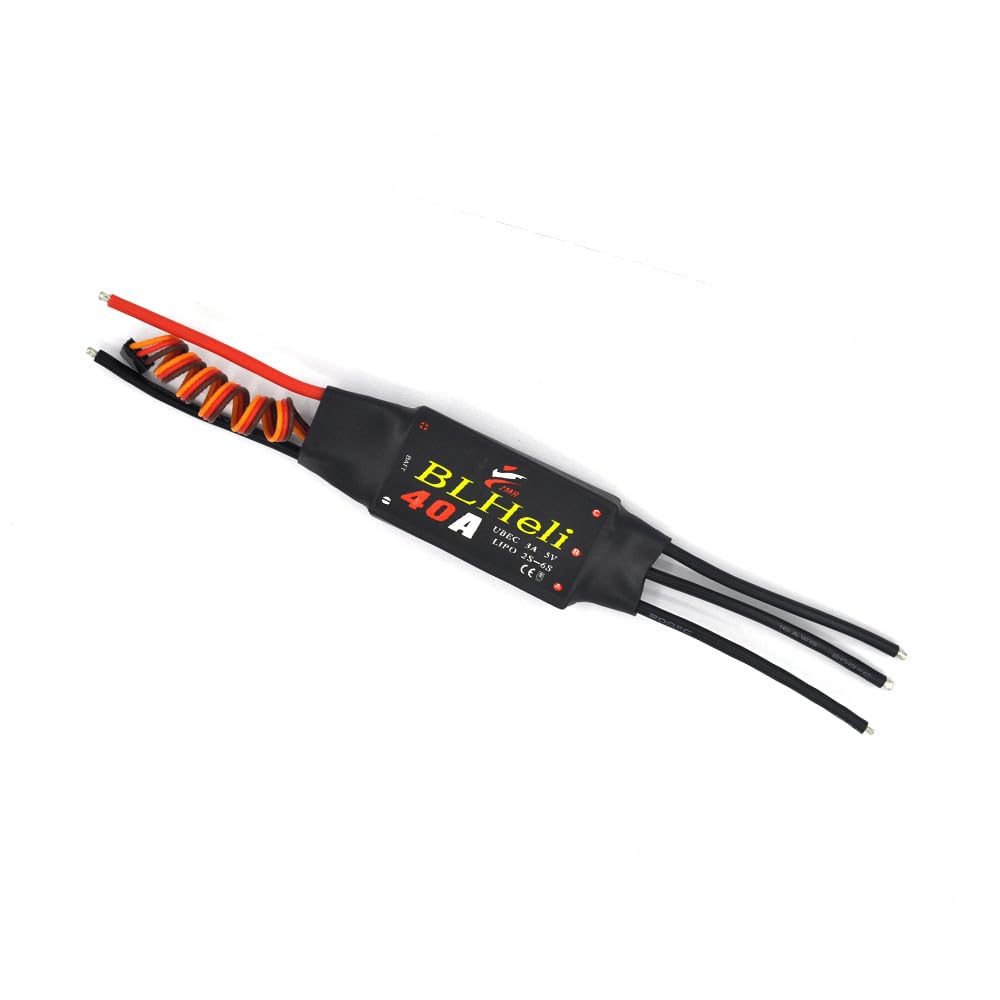 Brushless ESC 12A 20A 30A 40A 50A 60A 80A with UBEC for Quadcopter Aircraft Model Fixed Wing Multi-axis DIY FPV RC Drone (30A-HRLH250-UK)