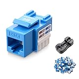 Cable Matters UL Listed 50-Pack RJ45 Keystone