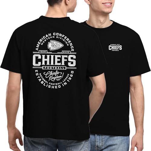 Junk Food NFL - Unisex Adult Short Sleeve Fan Tee - Kansas City Chiefs Heritage…