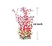 Pawliss Aquarium Decor Fish Tank Decoration Ornament Artificial Plastic Plant Red Large 16inch