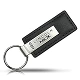 Lincoln MKX Black Leather Key Chain