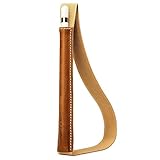 Jisoncase for Apple Pencil Case Holder Genuine Leather Sleeve Pouch Cover Compatible with iPad Pro 9.7, iPad Pro 12.9 and iPad Pro 10.5 Cases (Brown) THC-APL-01A20