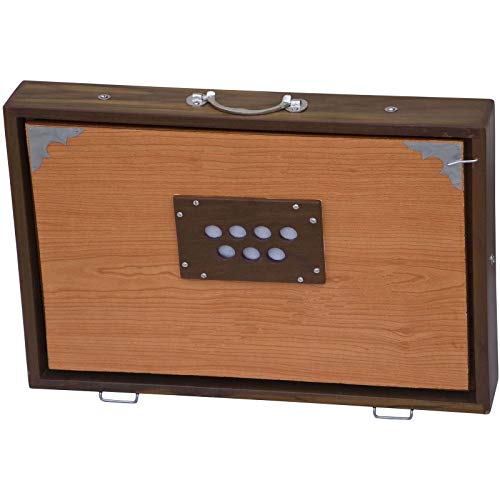 NEW Shruti Box Special Teak Wood Size (16" X 12" X 3") Inches440 Hz